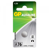 GP Bateria alkaliczna guzikowa GP LR44, 1 sztuka GPA76 215042