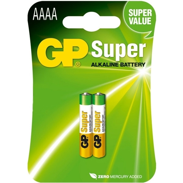 GP Bateria alkaliczna super GP AAAA, 2 szt. GP25A 215124 - 1