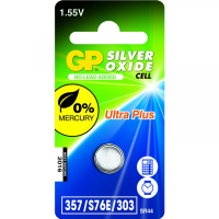 GP Bateria guzikowa z tlenkiem srebra GP SR44, 1 sztuka 040UP357C1 GP357 215082