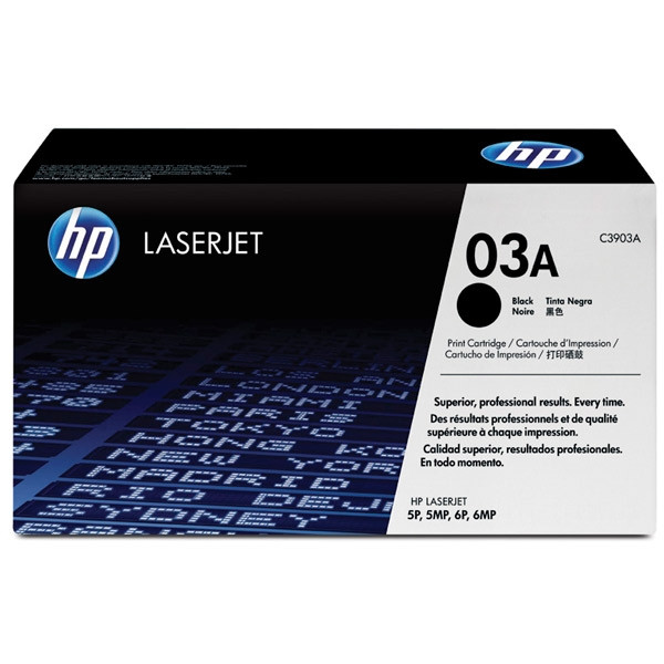 HP 03A (C3903A) toner czarny, oryginalny C3903A 032072 - 1