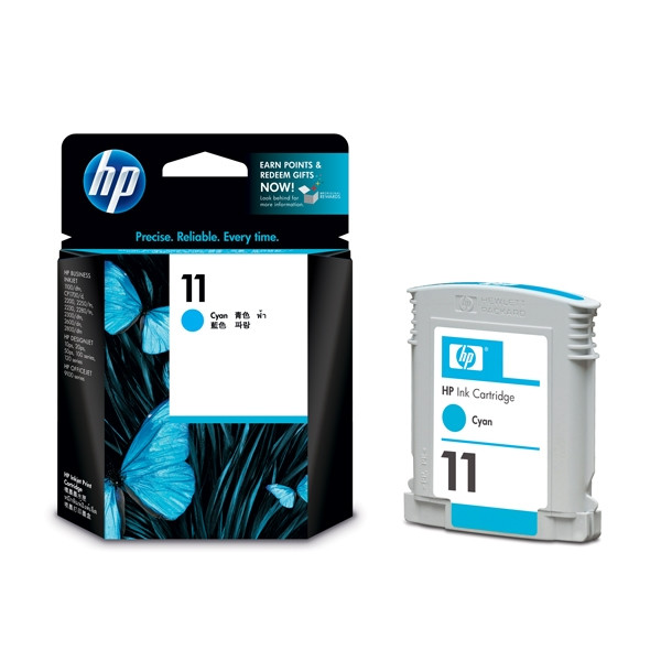 HP 11 (C4836AE) tusz niebieski, oryginalny C4836AE 030390 - 1