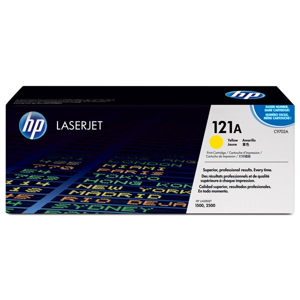 HP 121A (C9702A) toner żółty, oryginalny C9702A 039180 - 1