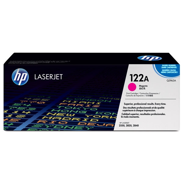 HP 122A (Q3963A) toner czerwony, zwiększona pojemność, oryginalny Q3963A 039450 - 1