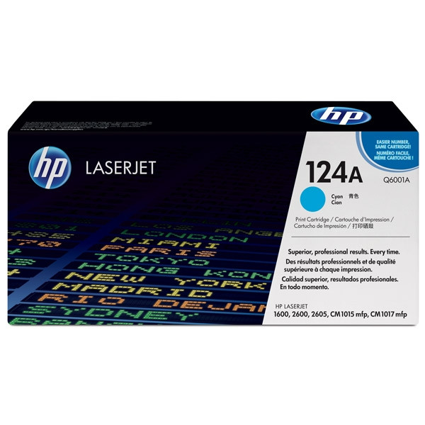 HP 124A (Q6001A) toner niebieski, oryginalny Q6001A 039545 - 1