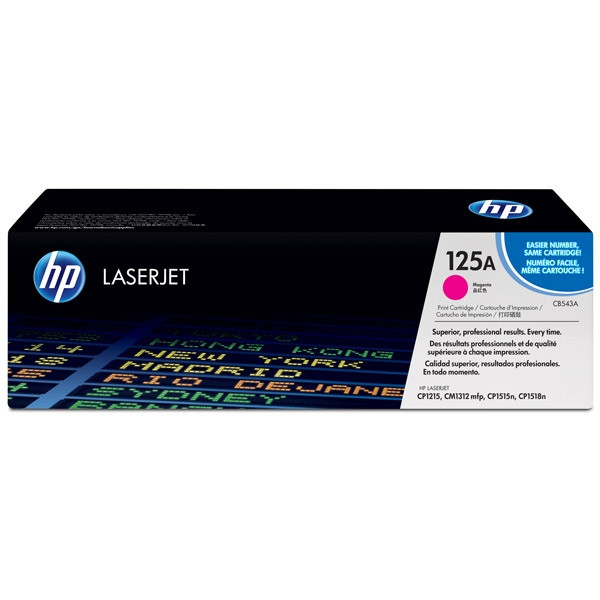 HP 125A (CB543A) toner czerwony, oryginalny CB543A 039810 - 1