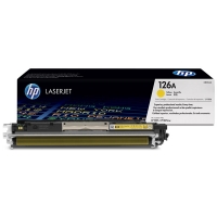 HP 126A (CE312A) toner żółty, oryginalny CE312A 054004