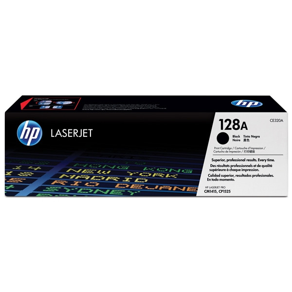 HP 128A (CE320A) toner czarny, oryginalny CE320A 054010 - 1