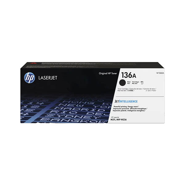 HP 136A (W1360A) toner czarny, oryginalny 133094 - 1