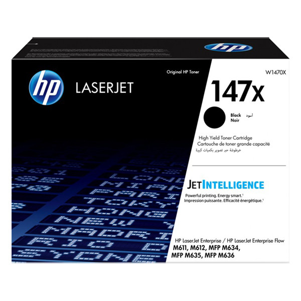 HP 147X (W1470X) toner czarny, zwiększona pojemność, oryginalny W1470X 093072 - 1
