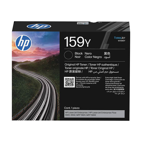 HP 159Y (W1590Y) toner czarny, extra zwiększona pojemność, oryginalny 093538 - 1