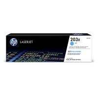 HP 203X (CF541X) toner niebieski, zwiększona pojemność, oryginalny CF541X 055214