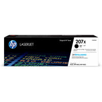HP 207X (W2210X) toner czarny, zwiększona pojemność, oryginalny W2210X 093050