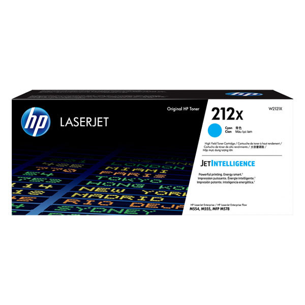 HP 212X (W2121X) toner niebieski, zwiększona pojemność, oryginalny W2121X 093098 - 1