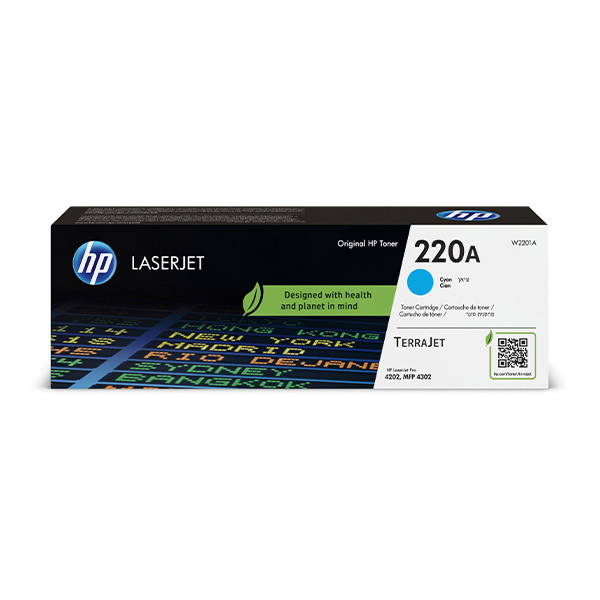 HP 220A (W2201A) toner błękitny, oryginalny W2201A 133014 - 1