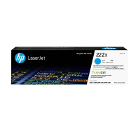 HP 222X (W2221X) toner niebieski, zwiększona pojemność, oryginalny 093362