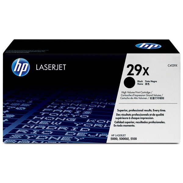 HP 29X (C4129X) toner czarny, oryginalny C4129X 032142 - 1