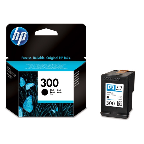 HP 300 (CC640EE) tusz czarny, oryginalny CC640EE 031850 - 1