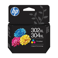 HP 302XL/304XL (B7RT8AE) tusz kolorowy, zwiększona pojemność, oryginalny 055634