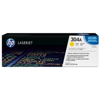 HP 304A (CC532A) toner żółty, oryginalny CC532A 039826
