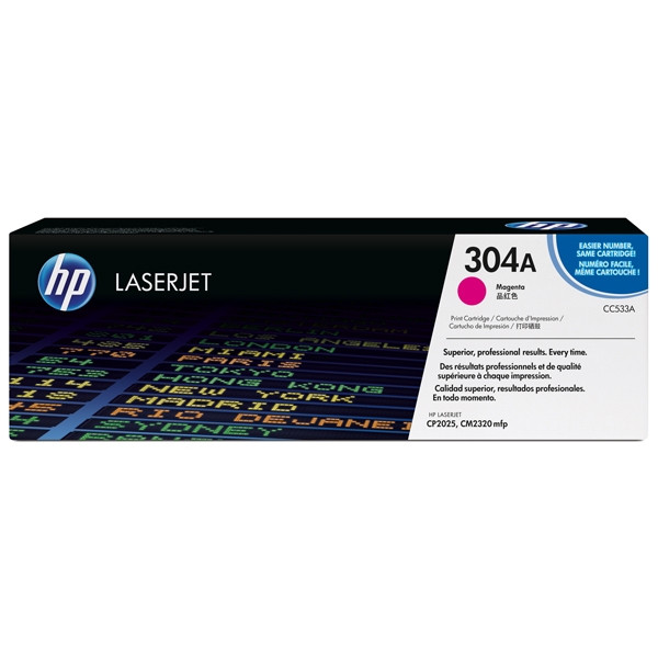 HP 304A (CC533A) toner czerwony, oryginalny CC533A 039828 - 1