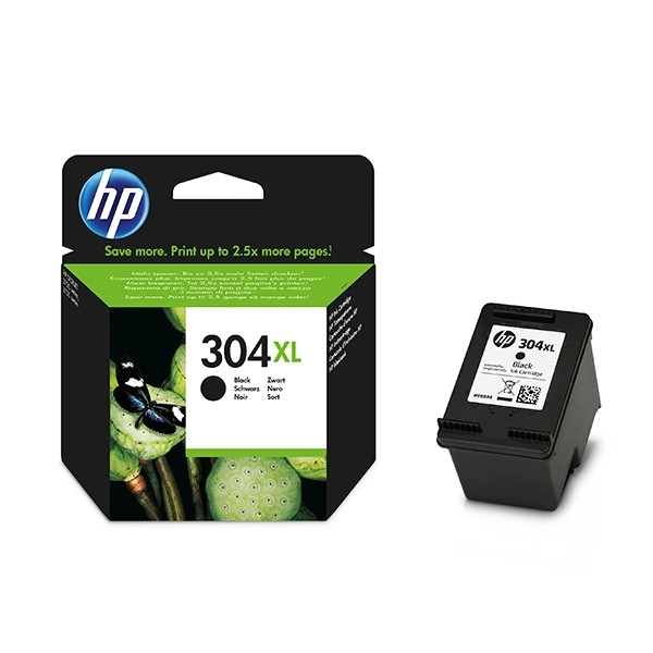 HP 304XL (N9K08AE) tusz czarny, zwiększona pojemność, oryginalny N9K08AE 030682 - 1