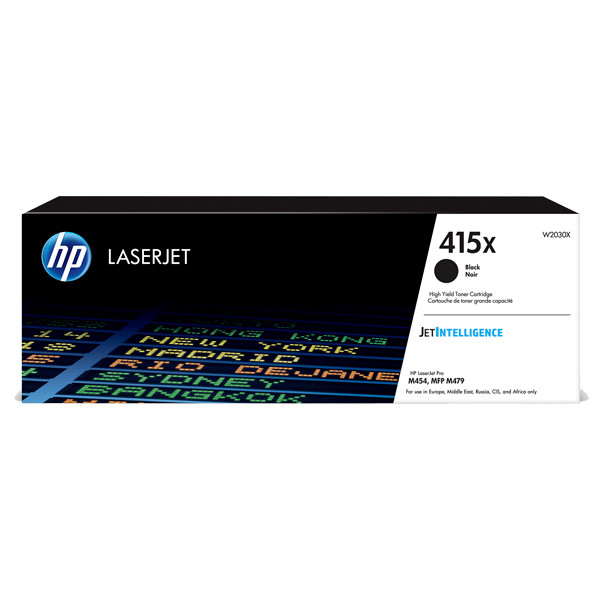 HP 415X (W2030X) toner czarny, zwiększona pojemność, oryginalny W2030X 055436 - 1