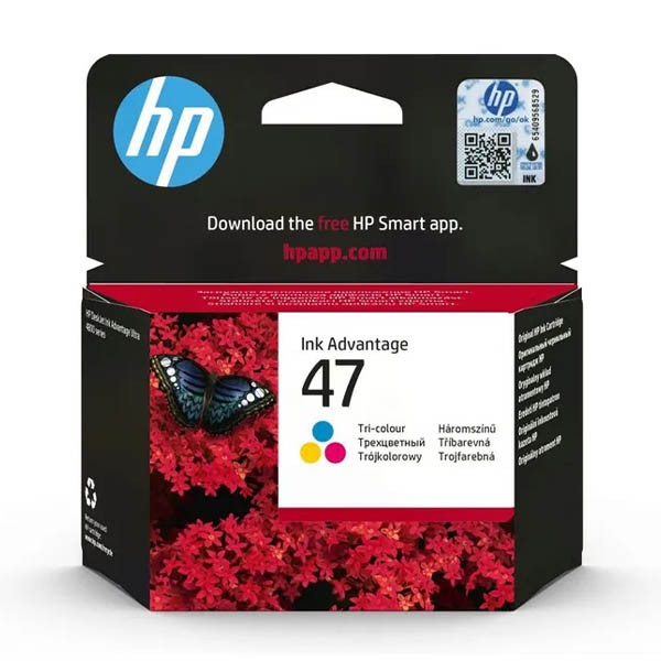 HP 47 (6ZD61AE) tusz kolorowy, oryginalny 055622 - 1