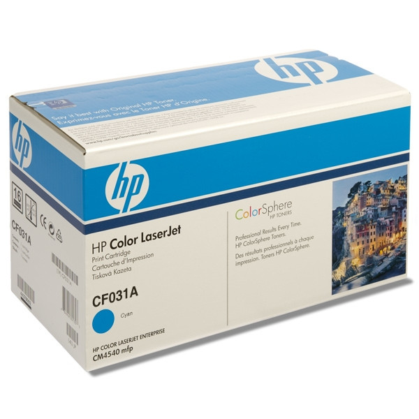 HP 646A (CF031A) toner niebieski, oryginalny CF031A 039956 - 1