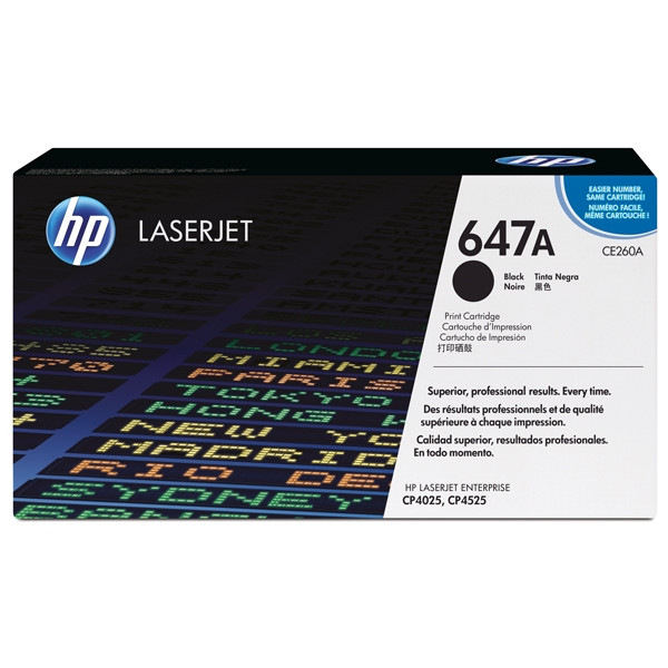 HP 647A (CE260A) toner czarny, oryginalny CE260A 039892 - 1