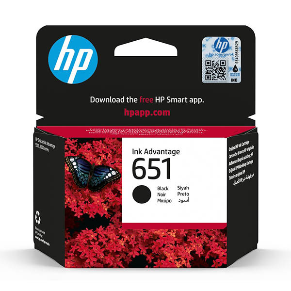 HP 651 (C2P10AE) tusz czarny, oryginalny 044550 - 1