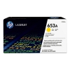 HP 653A (CF322A) toner żółty, oryginalny