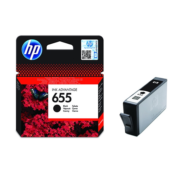 HP 655 (CZ109AE) tusz czarny, oryginalny CZ109AE 044216 - 1