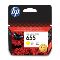 HP 655 (CZ112AE) tusz żółty, oryginalny 044222