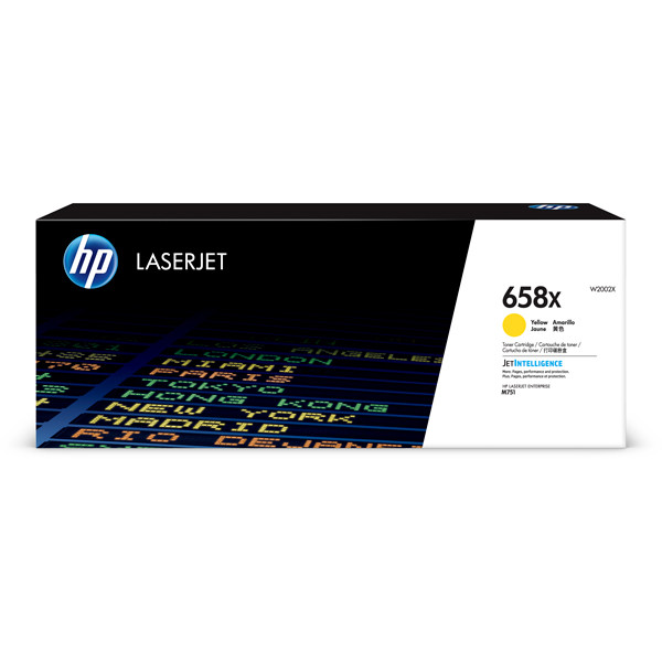 HP 658X (W2002X) toner żółty, zwiększona pojemność, oryginalny W2002X 055410 - 1