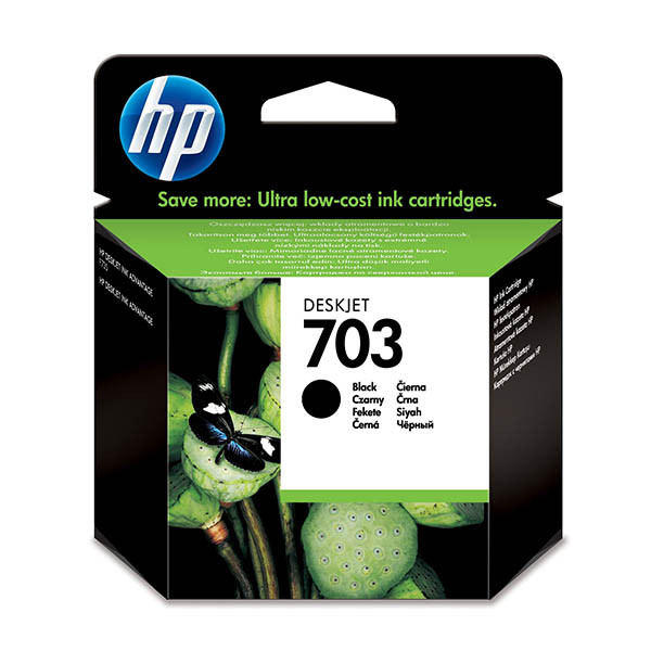 HP 703 (CD887AA) tusz czarny, oryginalny 031884 - 1
