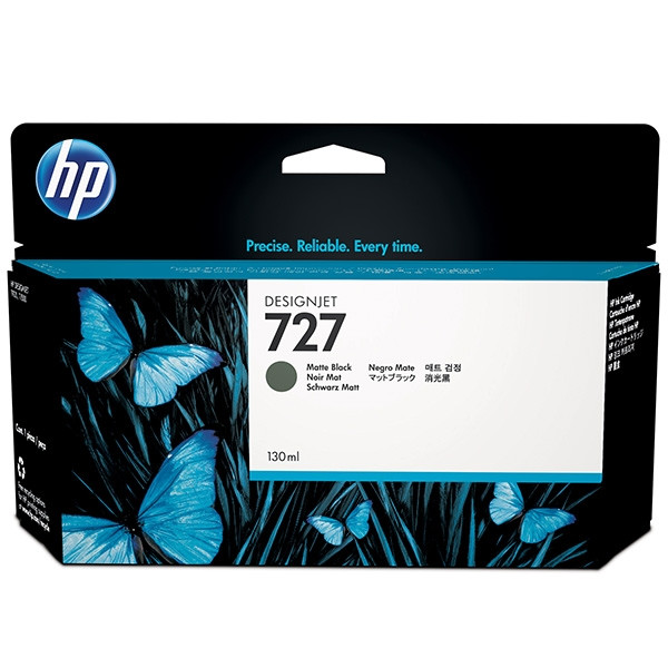 HP 727 (B3P22A) tusz czarny matowy, zwiększona pojemność, oryginalny B3P22A 044296 - 1
