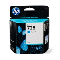 HP 728 (F9J63A) tusz niebieski, oryginalny F9J63A 044484