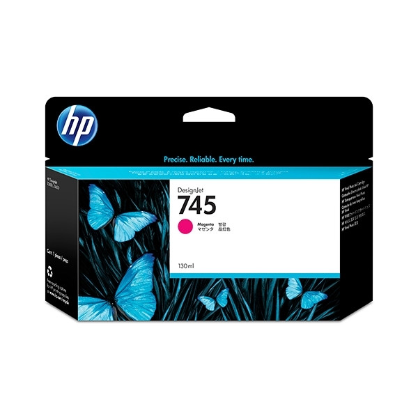 HP 745 (F9J95A) tusz czerwony, oryginalny F9J95A 055086 - 1