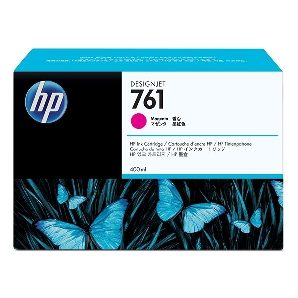 HP 761 (CM993A) tusz czerwony, oryginalny CM993A 044060 - 1