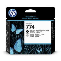 HP 774 (P2W00A) głowica foto czarna / jasnoszara, oryginalna P2W00A 055360