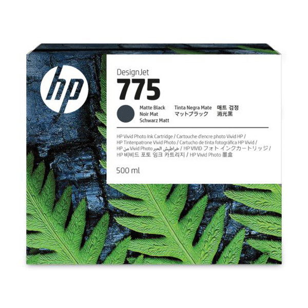 HP 775 (1XB22A) tusz czarny matowy, oryginalny 1XB22A 093306 - 1