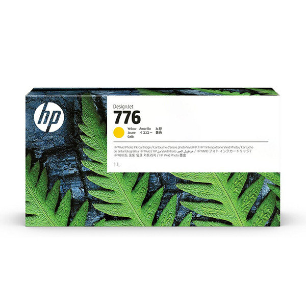 HP 776 (1XB08A) tusz żółty, oryginalny 1XB08A 093264 - 1