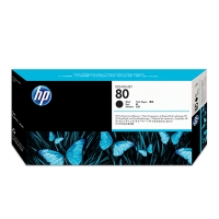 HP 80 (C4820A) czarna głowica drukująca i gniazdo czyszczące, oryginalna C4820A 031170