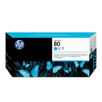 HP 80 (C4821A) niebieska głowica drukująca i gniazdo czyszczące, oryginalna C4821A 031180