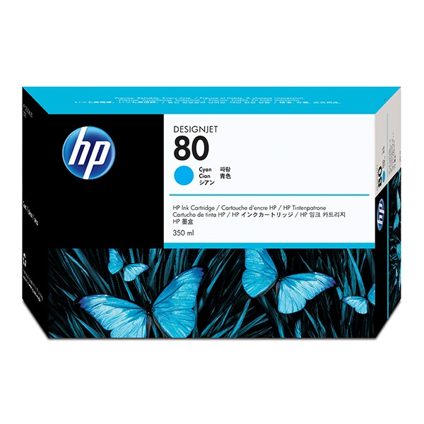 HP 80 (C4846A) tusz niebieski, zwiększona pojemność, oryginalny C4846A 031145 - 1