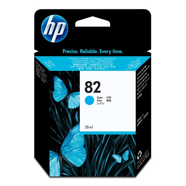 HP 82 (C4911A) tusz niebieski, oryginalny C4911A 031000 - 1