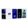 HP 83 (C4940A) system UV tusz czarny, oryginalny 031560 - 1