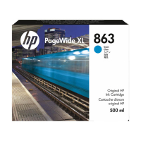 HP 863 (F9K40A) tusz niebieski, oryginalny 093488