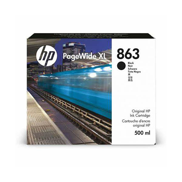 HP 863 (F9K41A) tusz czarny, oryginalny 093486 - 1