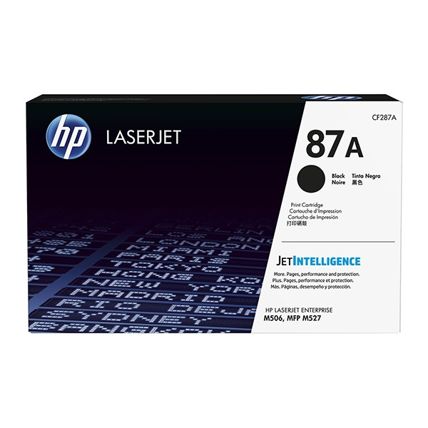 HP 87A (CF287A) toner czarny, oryginalny CF287A 054880 - 1